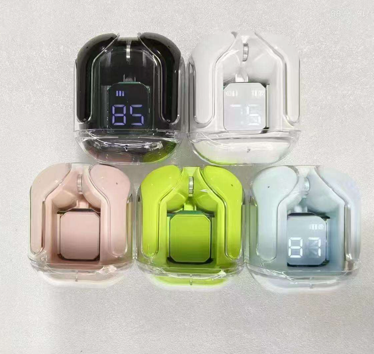 In-Ear Headphones with Digital Display