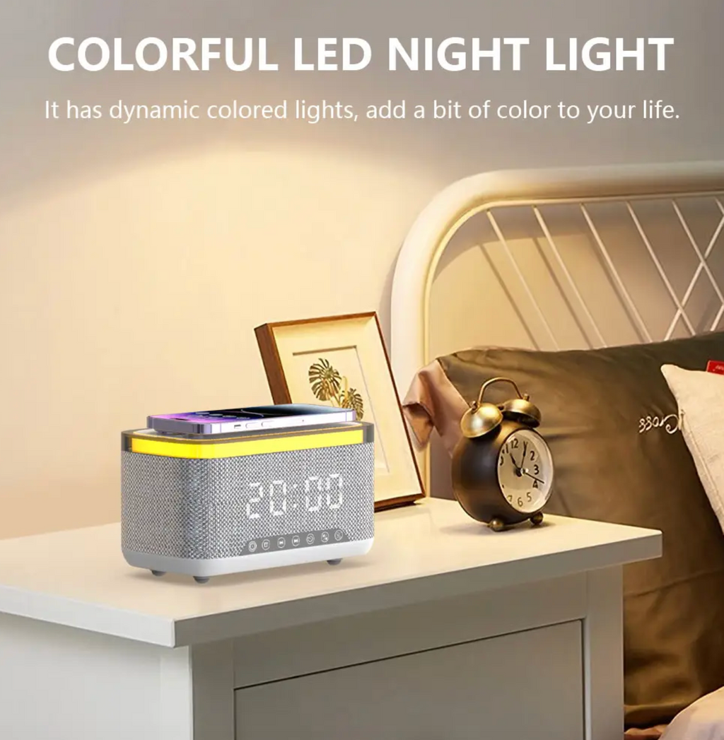 Wireless Charging Bluetooth Speaker