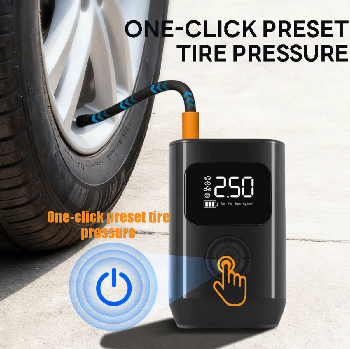 Cordless Digital Air Compressor