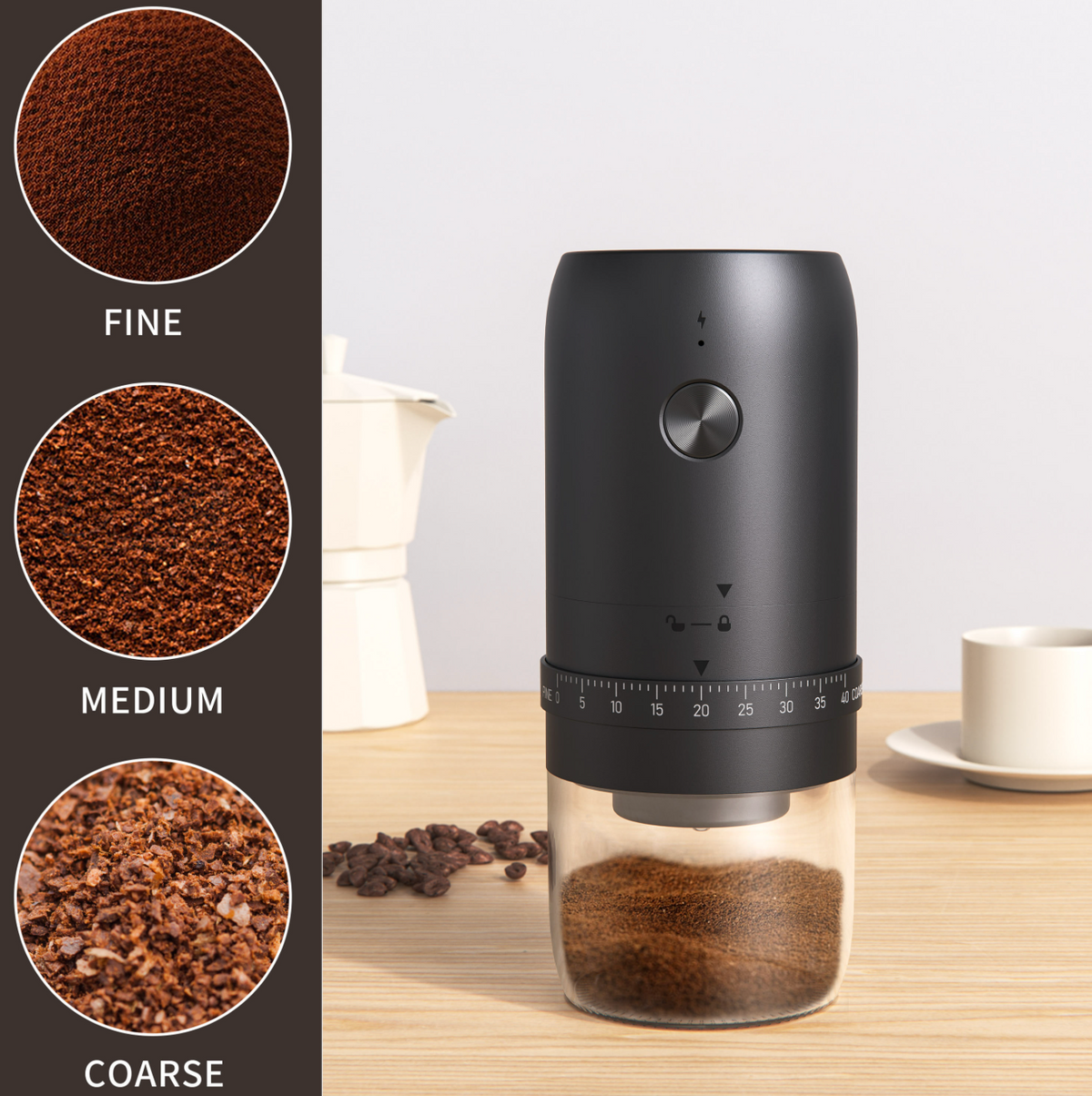Portable Electric Coffee Grinder