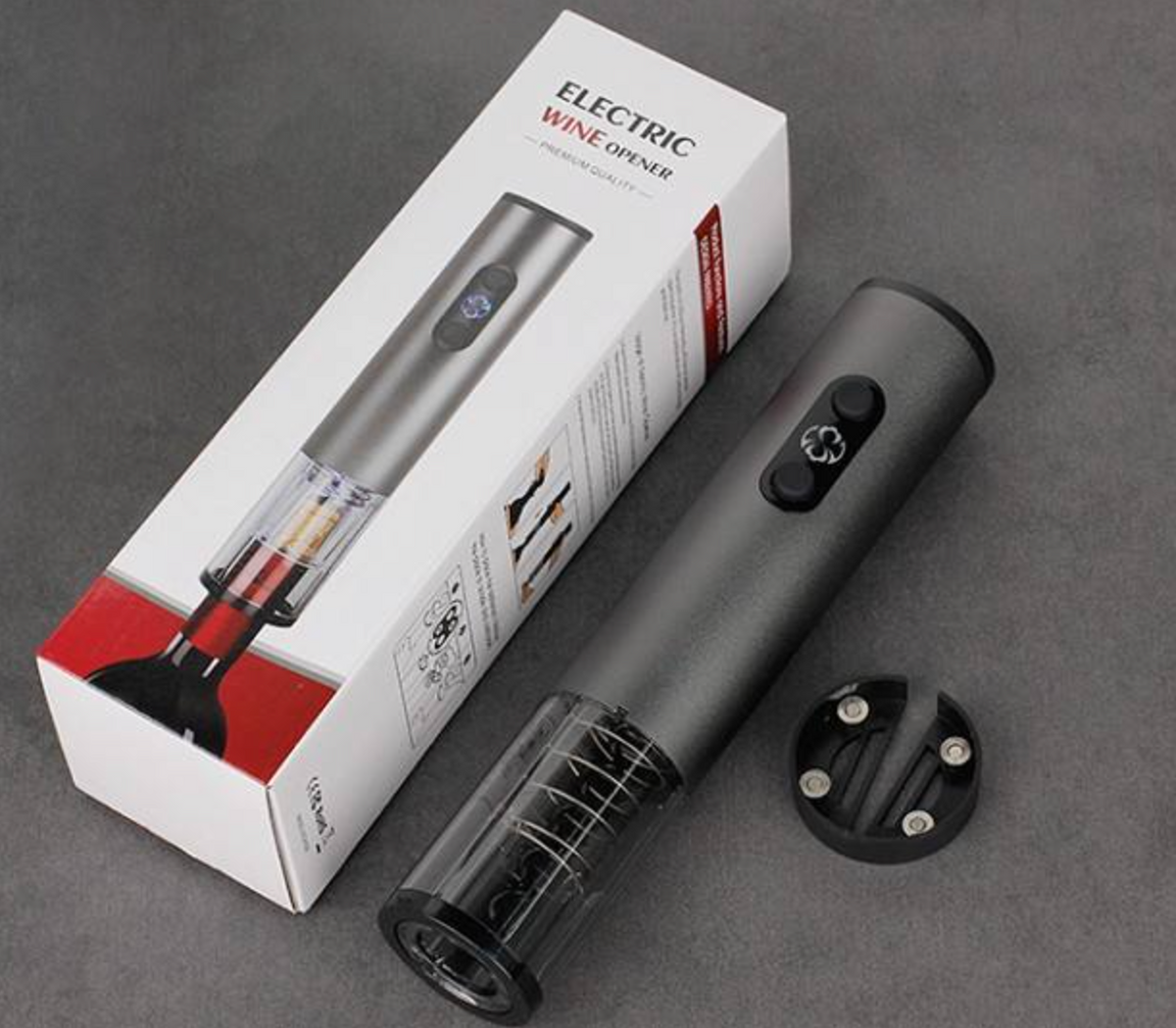 Automatic Cordless Wine Bottle Opener