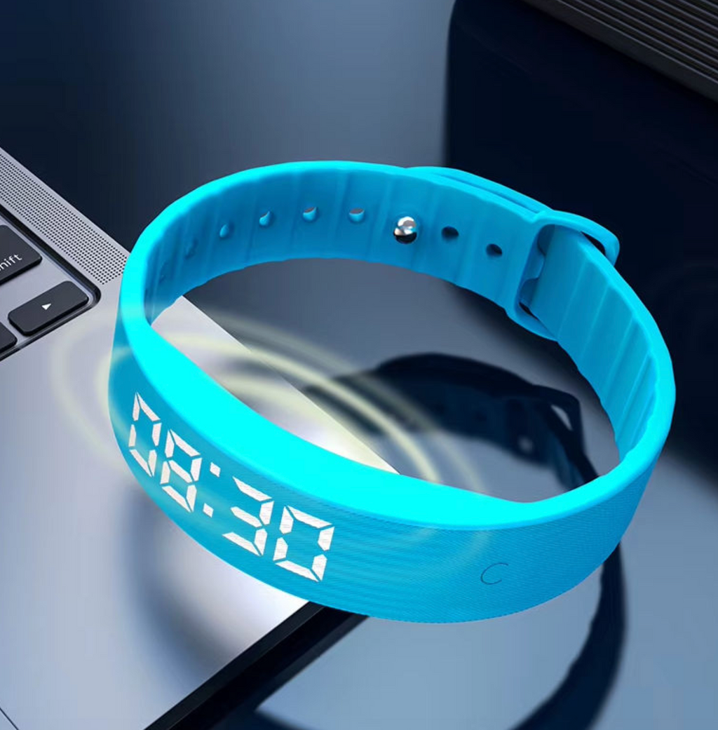 Silicone Fitness Smart Watch