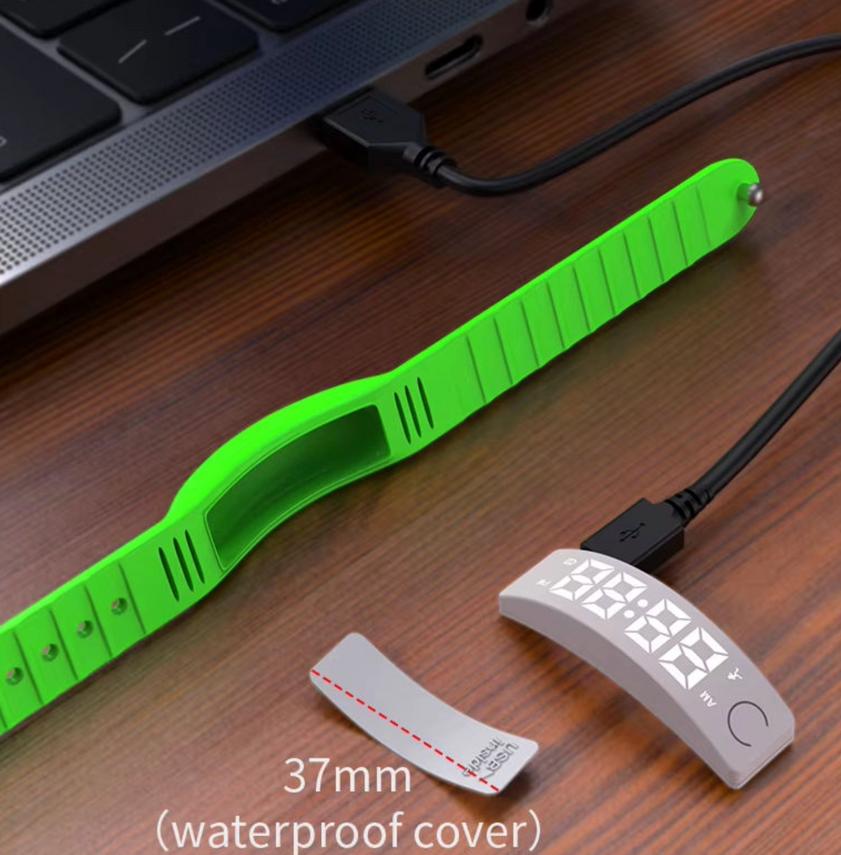 Silicone Fitness Smart Watch